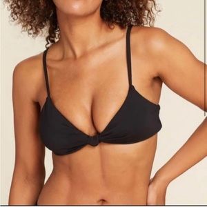 Andie Swim Santorini Top Black Size Small